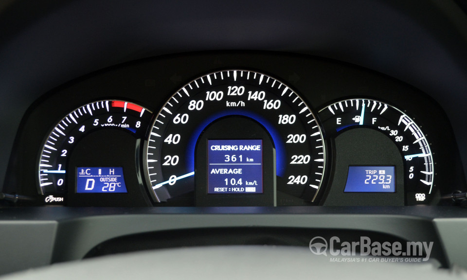 Toyota Camry XV50 (2012) Interior