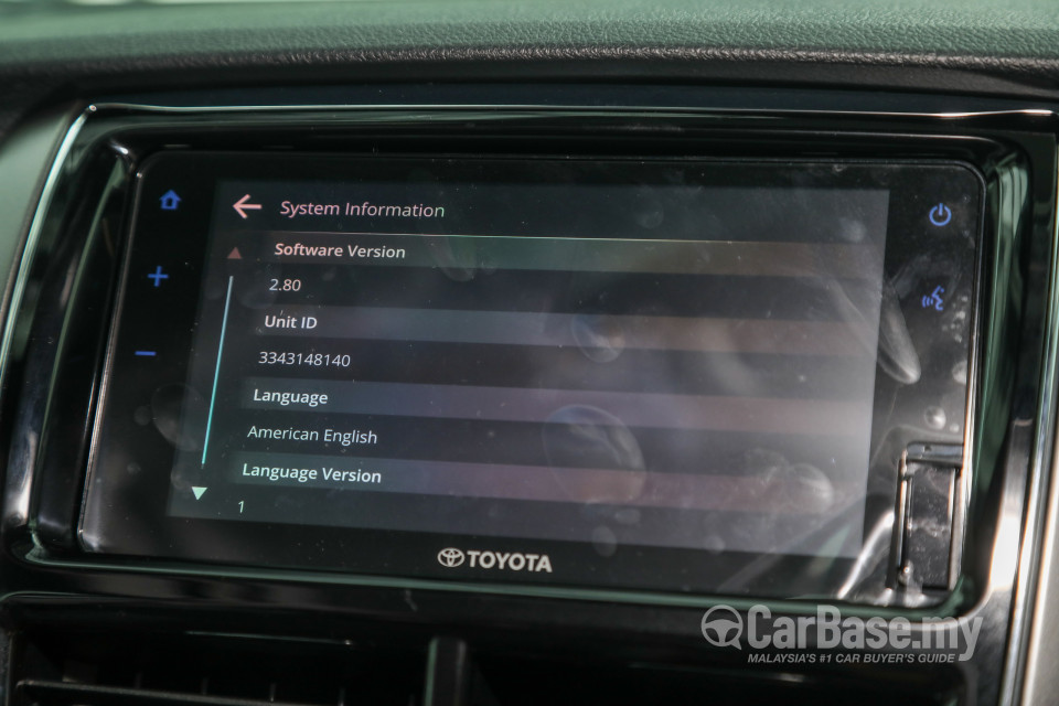 Toyota Vios NSP151 Facelift 2 (2020) Interior