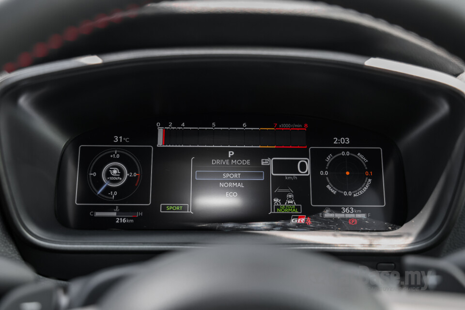 Toyota GR Corolla E210 Facelift (2025) Interior