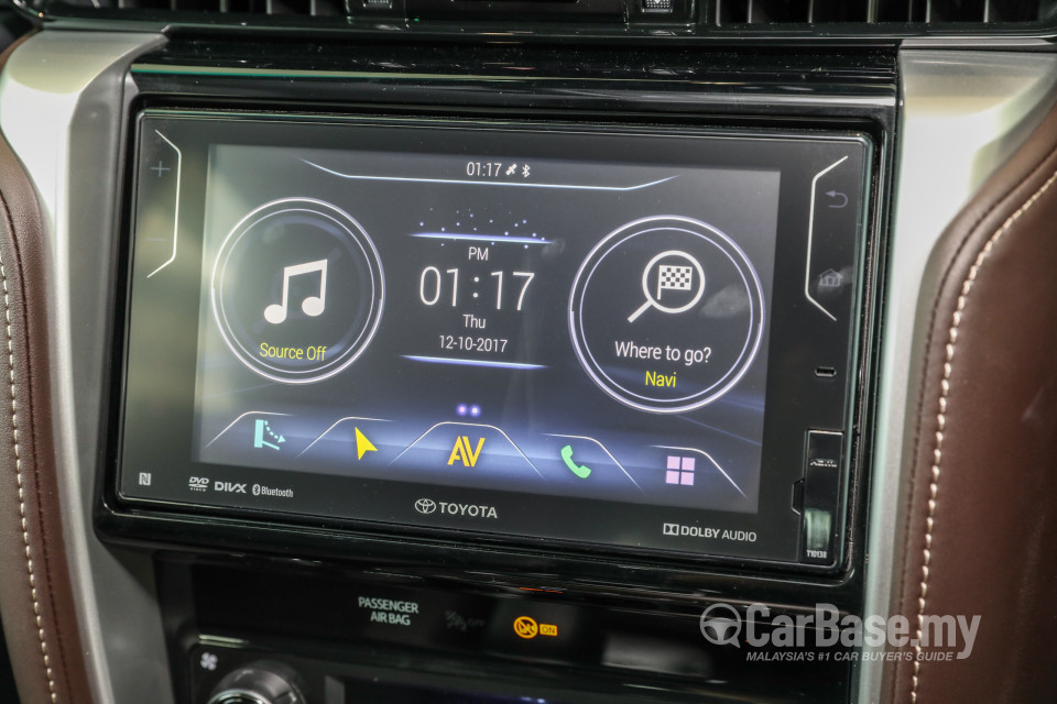 Toyota Fortuner AN160 (2016) Interior