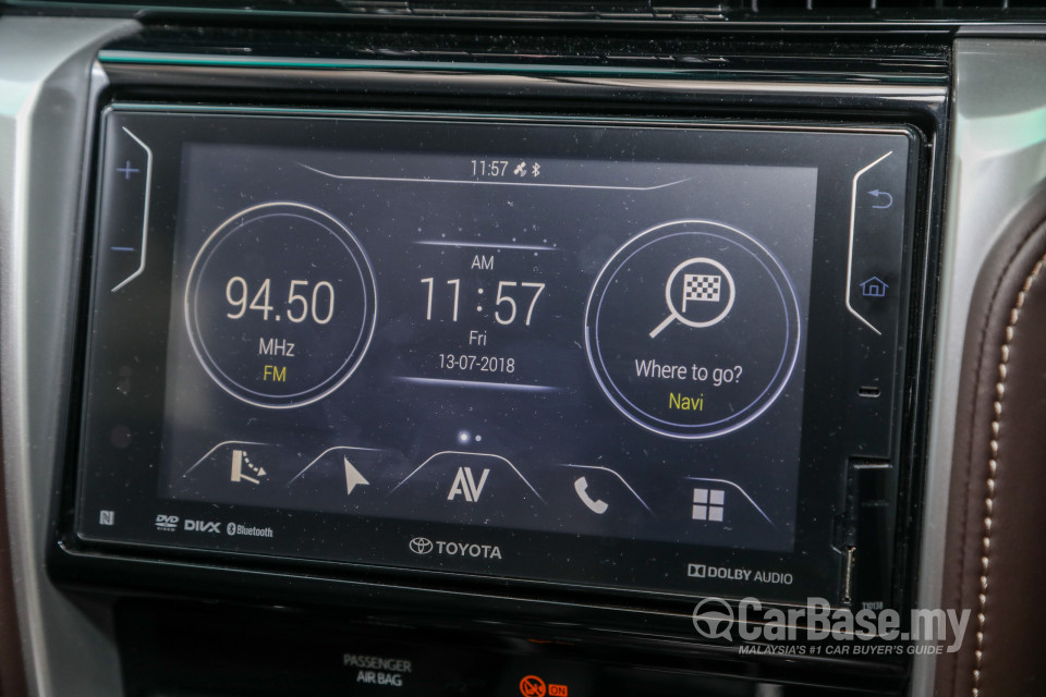 Toyota Fortuner AN160 (2016) Interior