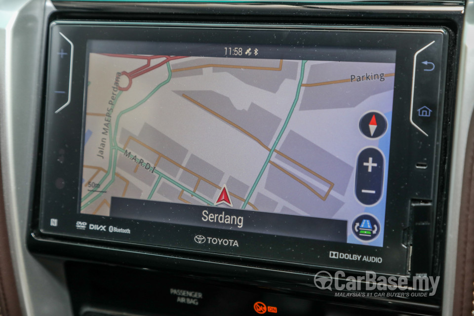 Toyota Fortuner AN160 (2016) Interior