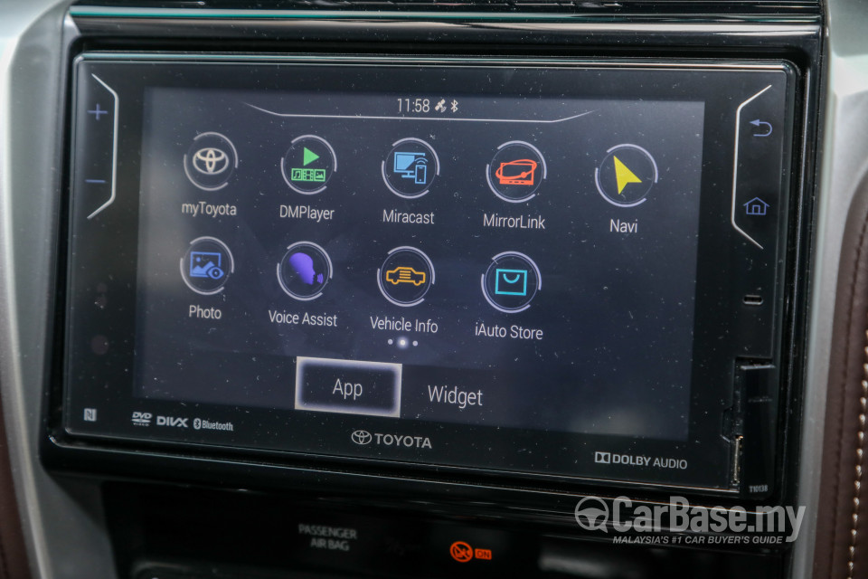 Toyota Fortuner AN160 (2016) Interior