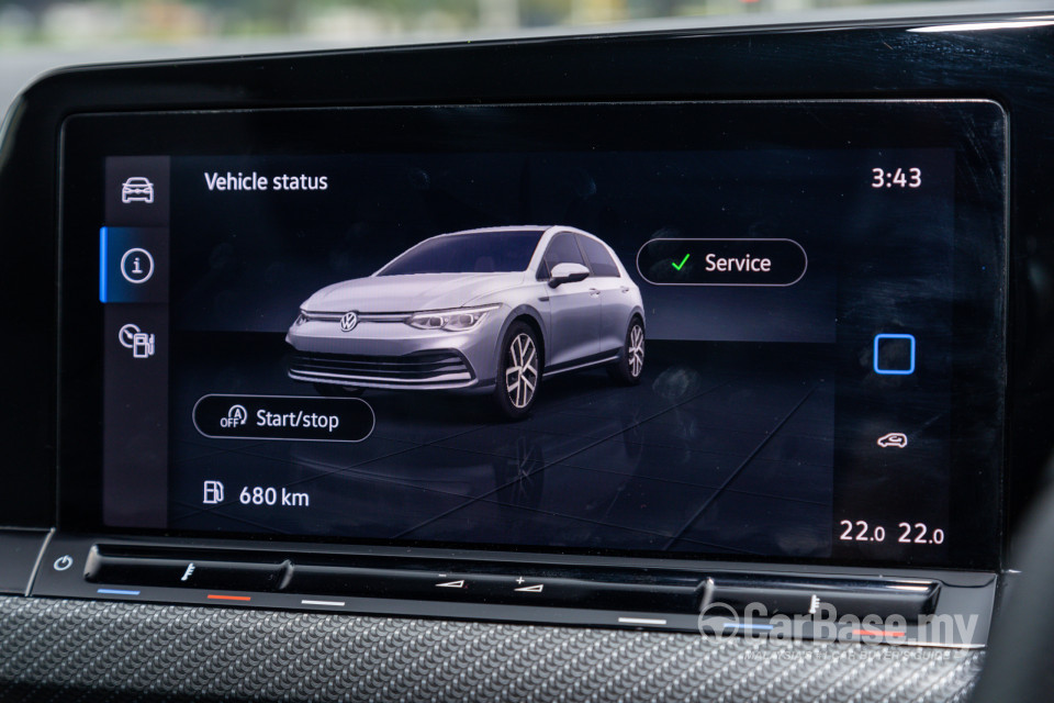 Volkswagen Golf Mk8 (2021) Interior