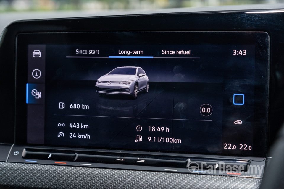 Volkswagen Golf Mk8 (2021) Interior
