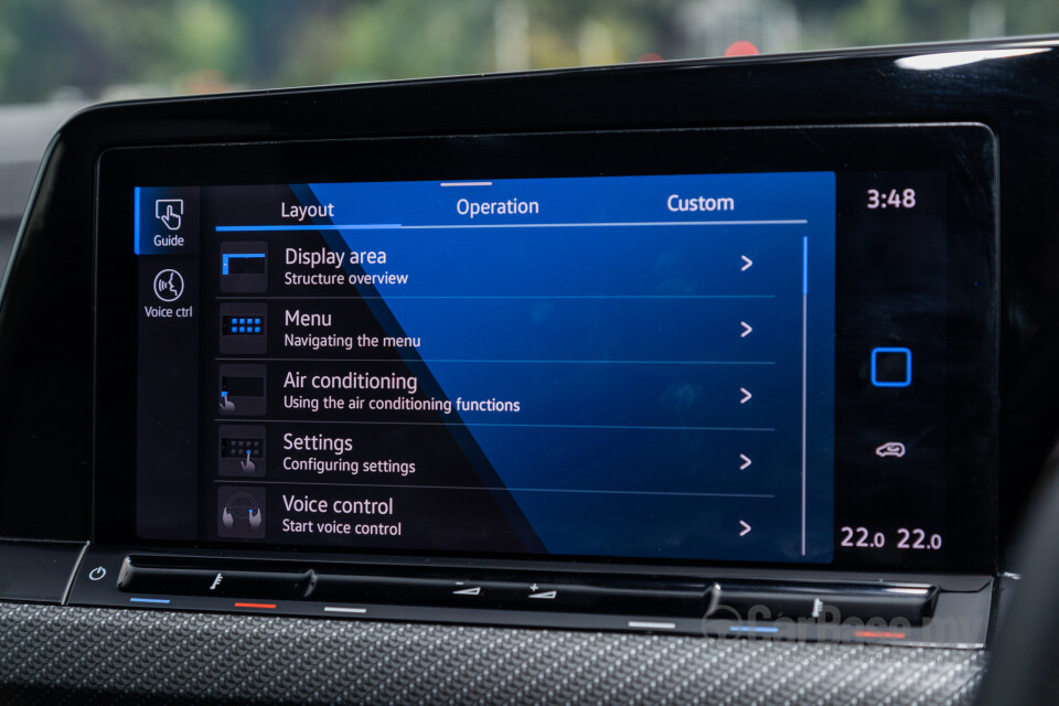 Volkswagen Golf Mk8 (2021) Interior
