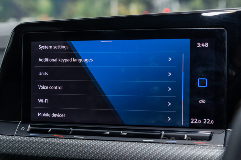 Volkswagen Golf Mk8 (2021) Interior