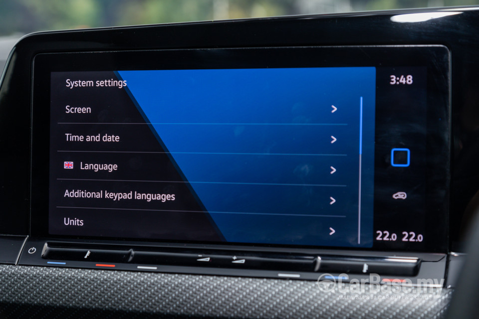 Volkswagen Golf Mk8 (2021) Interior