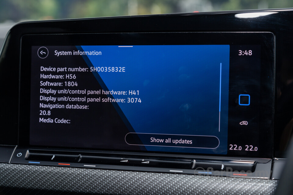 Volkswagen Golf Mk8 (2021) Interior