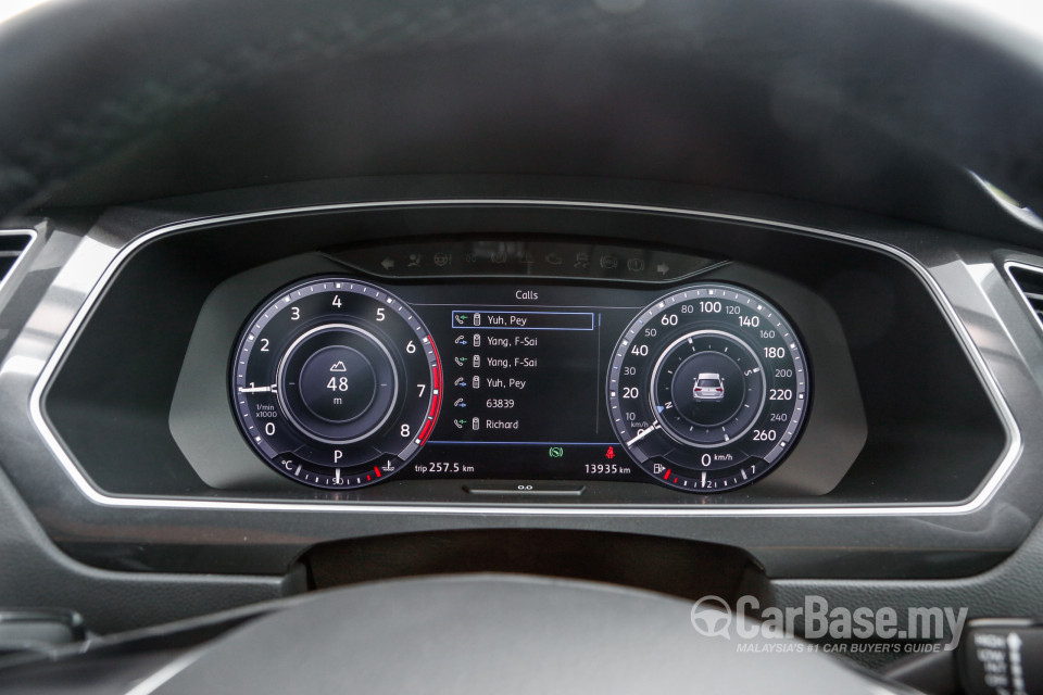 Volkswagen Tiguan Mk2 (2017) Interior
