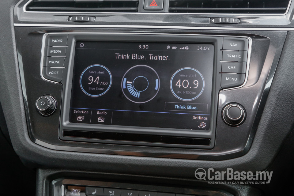 Volkswagen Tiguan Mk2 (2017) Interior
