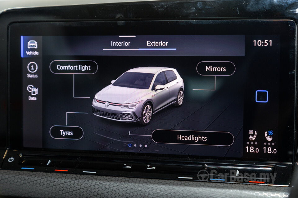 Volkswagen Golf GTI Mk8 (2022) Interior