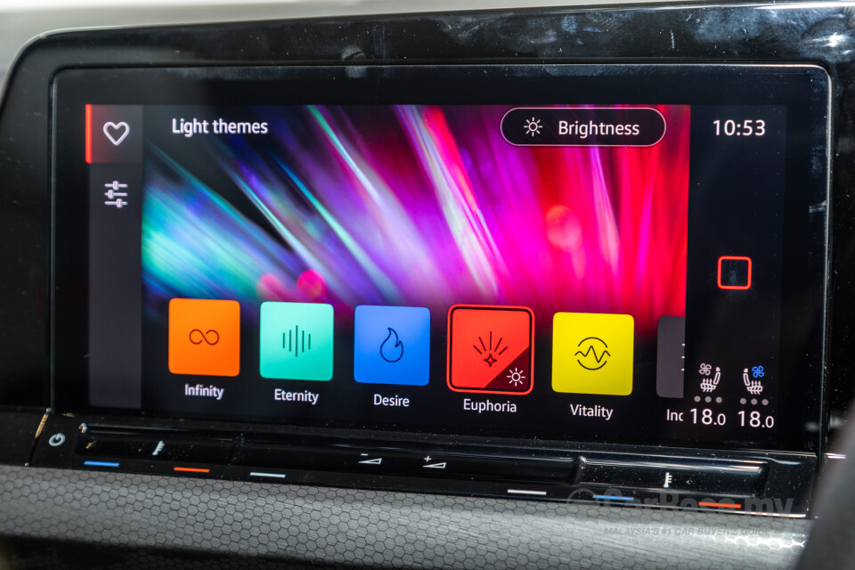 Volkswagen Golf GTI Mk8 (2022) Interior