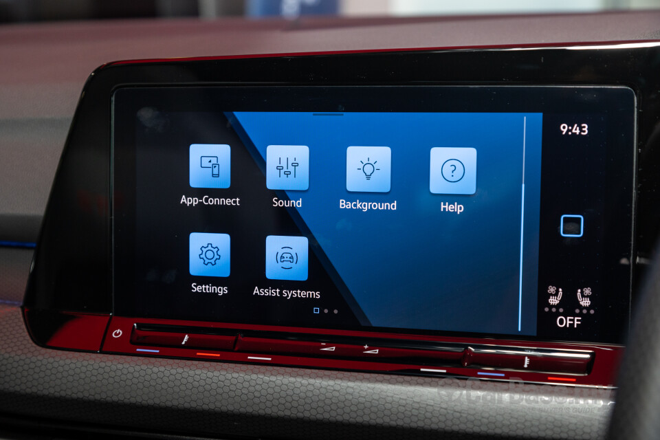 Volkswagen Golf GTI Mk8 (2022) Interior