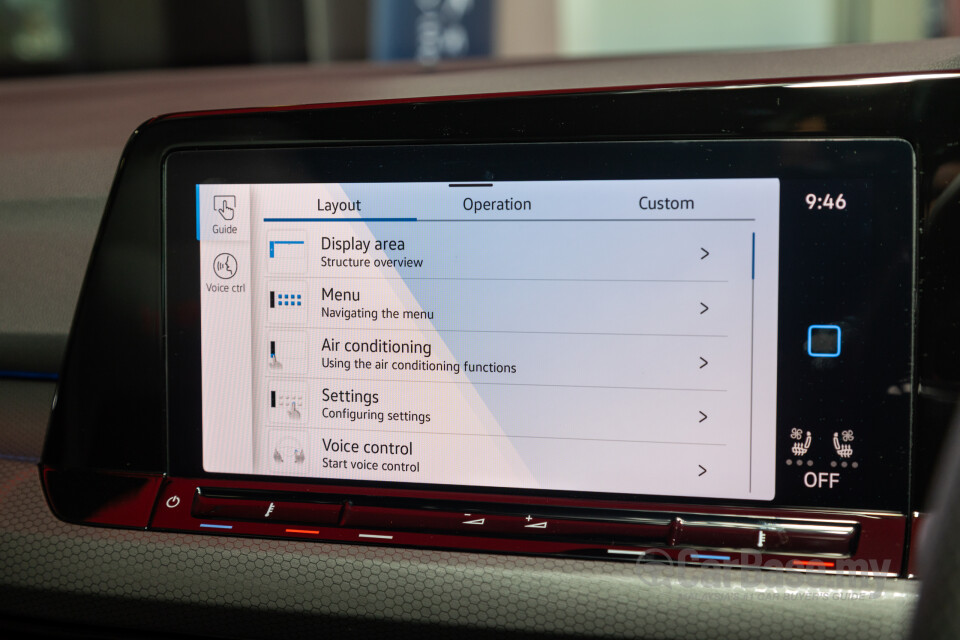 Volkswagen Golf GTI Mk8 (2022) Interior