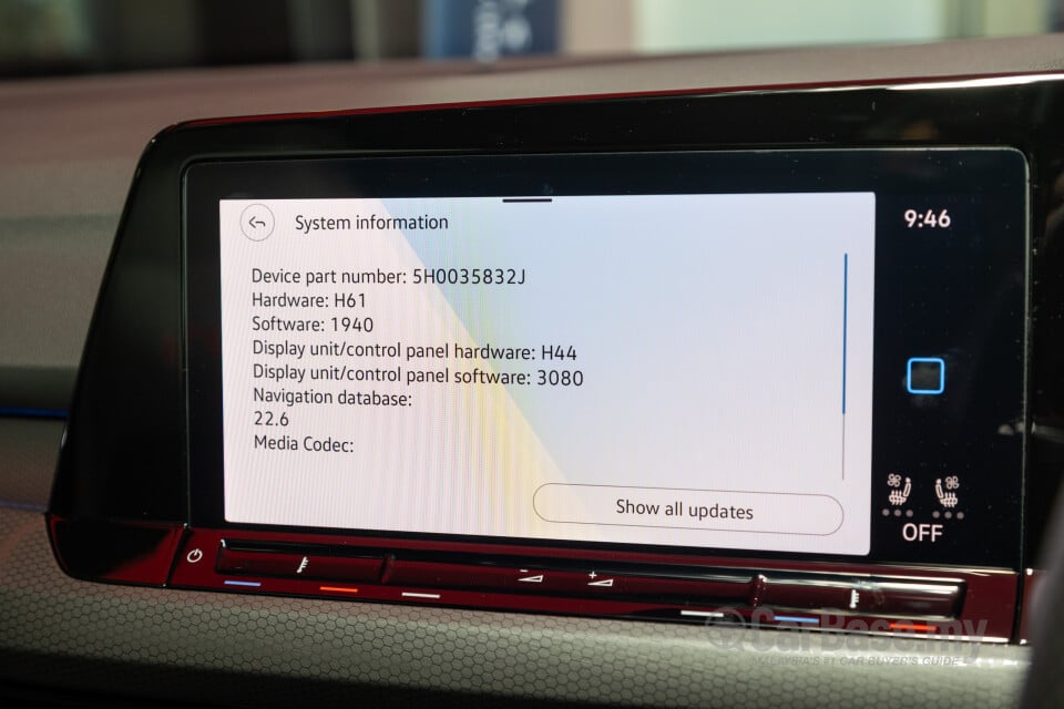 Volkswagen Golf GTI Mk8 (2022) Interior