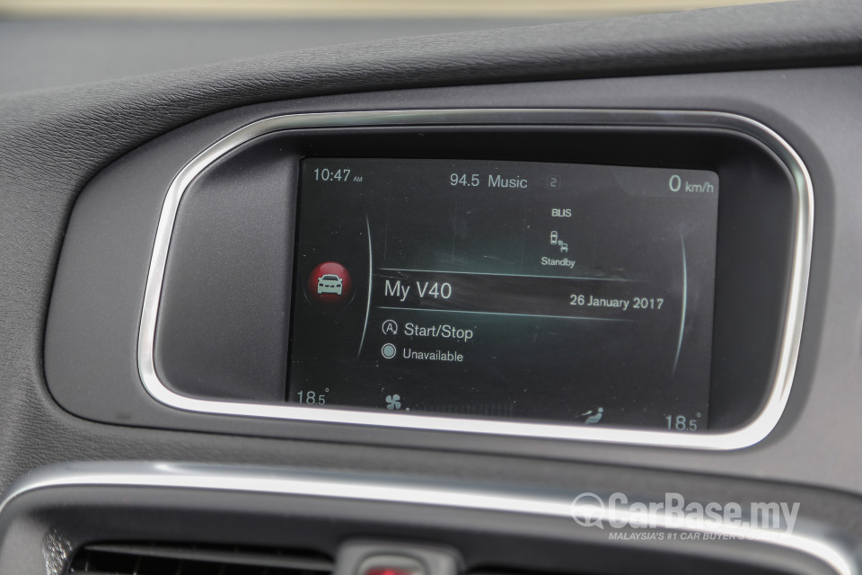 Volvo V40 Mk1 (2013) Interior