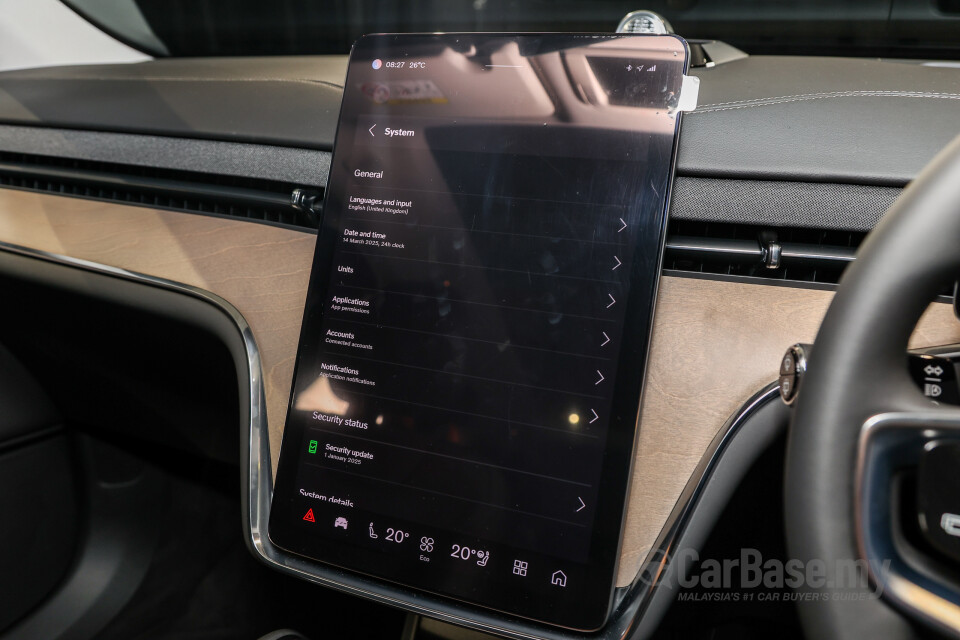 Volvo EX90 EE (2025) Interior
