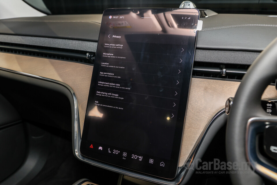 Volvo EX90 EE (2025) Interior
