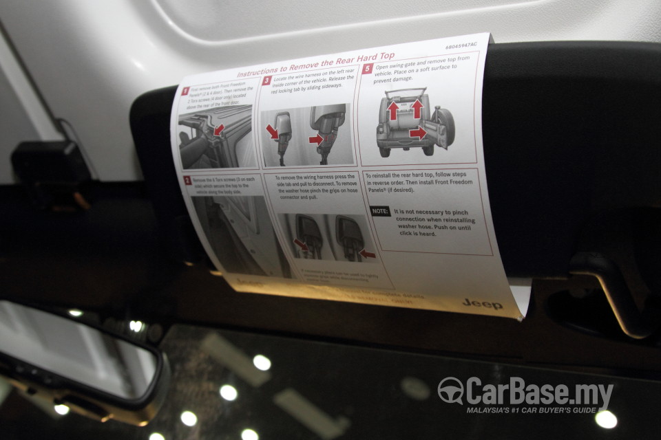Jeep Wrangler JK (2014) Interior