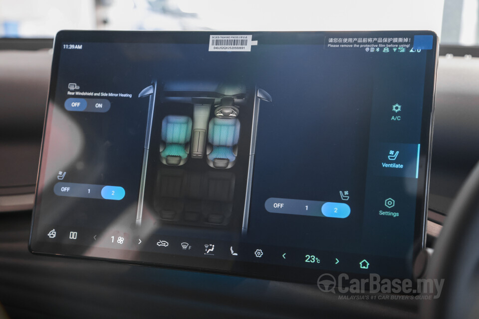 BYD Atto 3 Mk1 Update (2024) Interior