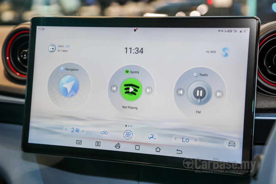 BYD Dolphin Mk1 (2023) Interior