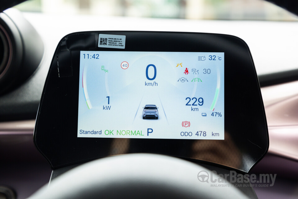 BYD Dolphin Mk1 (2023) Interior