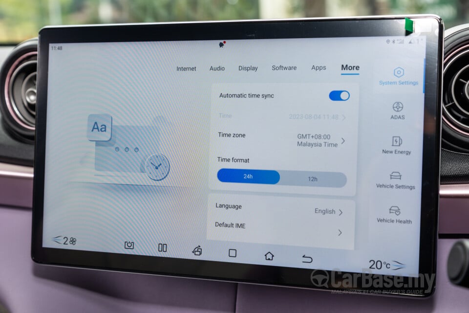BYD Dolphin Mk1 (2023) Interior