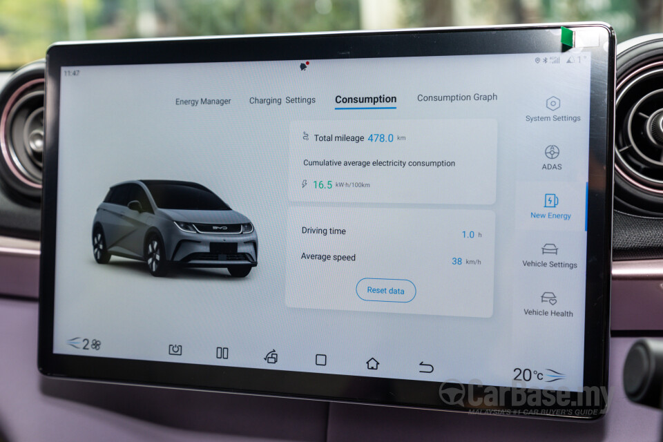 BYD Dolphin Mk1 (2023) Interior