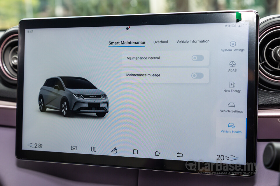BYD Dolphin Mk1 (2023) Interior