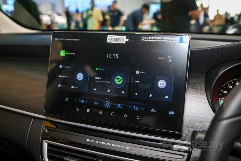 BYD M6 Mk2 Facelift (2024) Interior