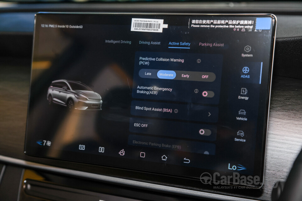 BYD M6 Mk2 Facelift (2024) Interior