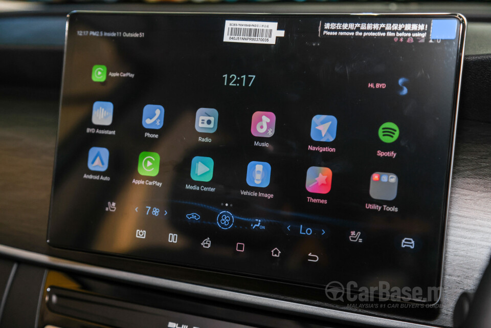 BYD M6 Mk2 Facelift (2024) Interior