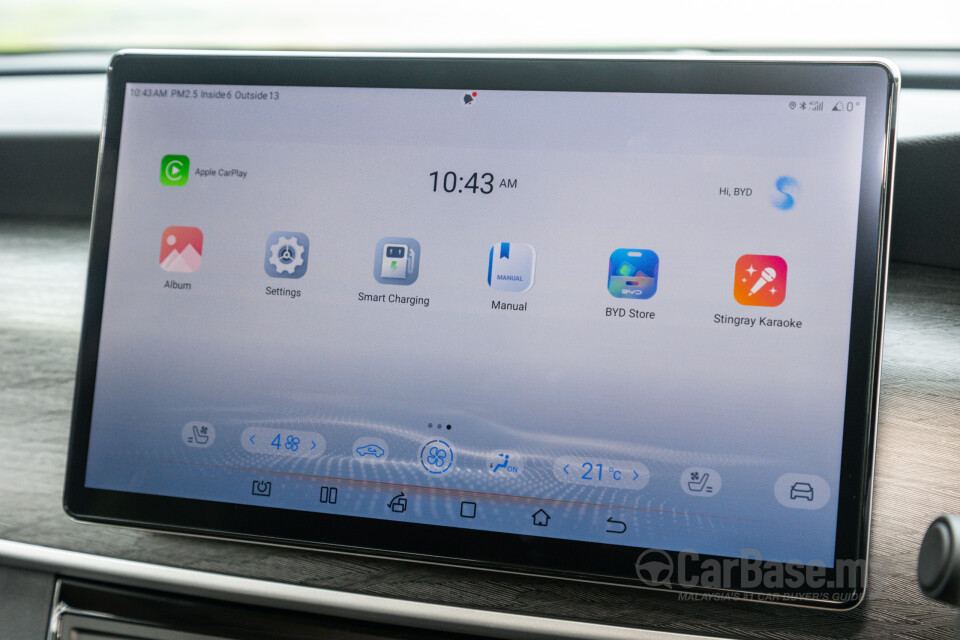 BYD M6 Mk2 Facelift (2024) Interior