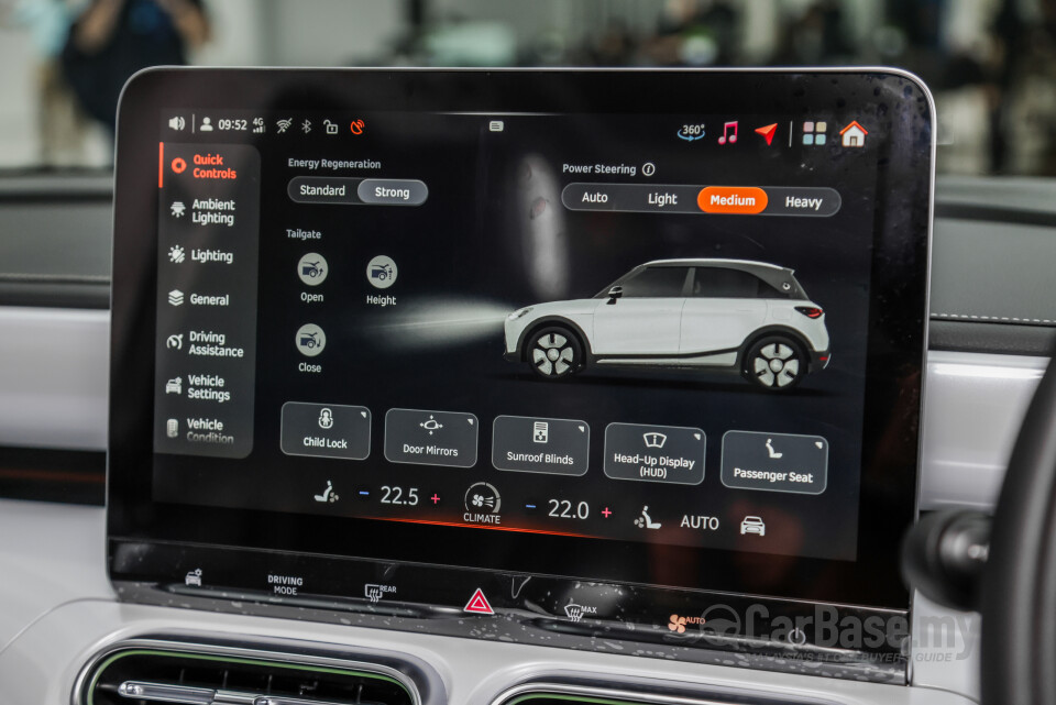 smart #1 HX11 (2023) Interior