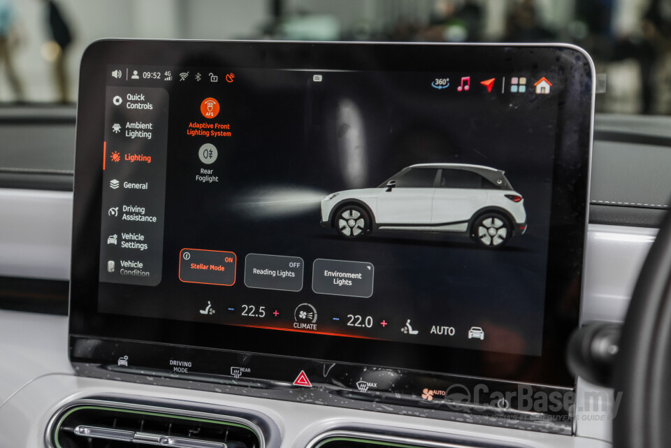 smart #1 HX11 (2023) Interior