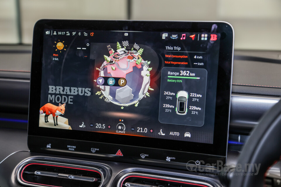 smart #1 HX11 (2023) Interior