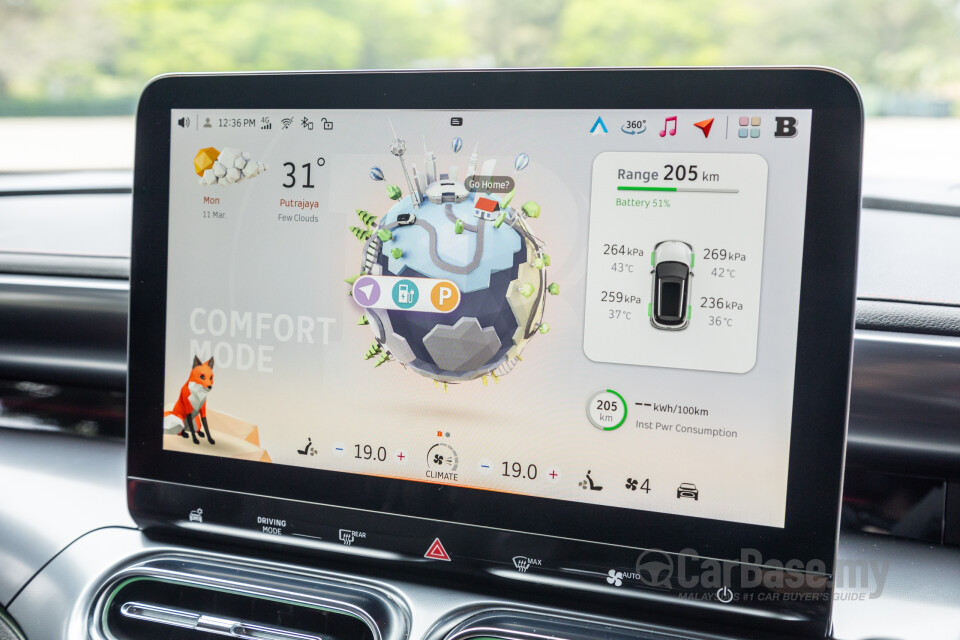 smart #1 HX11 (2023) Interior