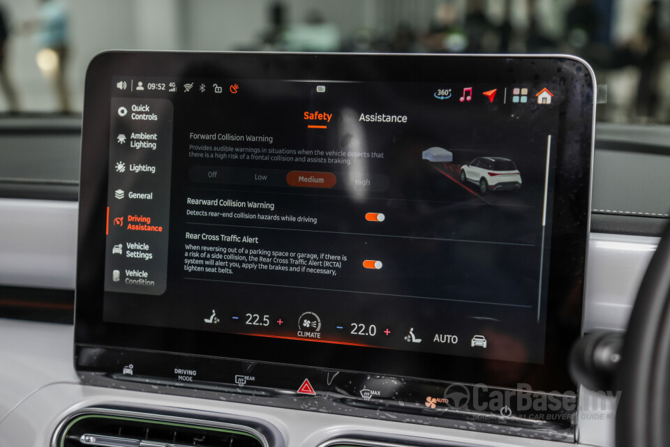 smart #1 HX11 (2023) Interior