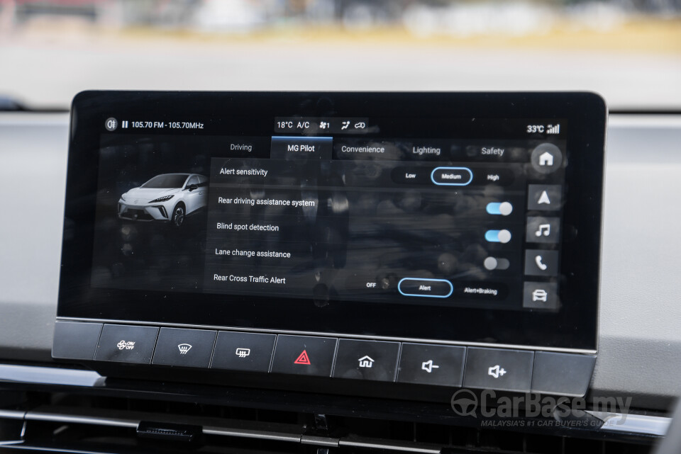 MG 4 Mk1 (2024) Interior