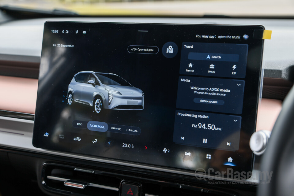 Aion Y Plus Mk1 (2024) Interior