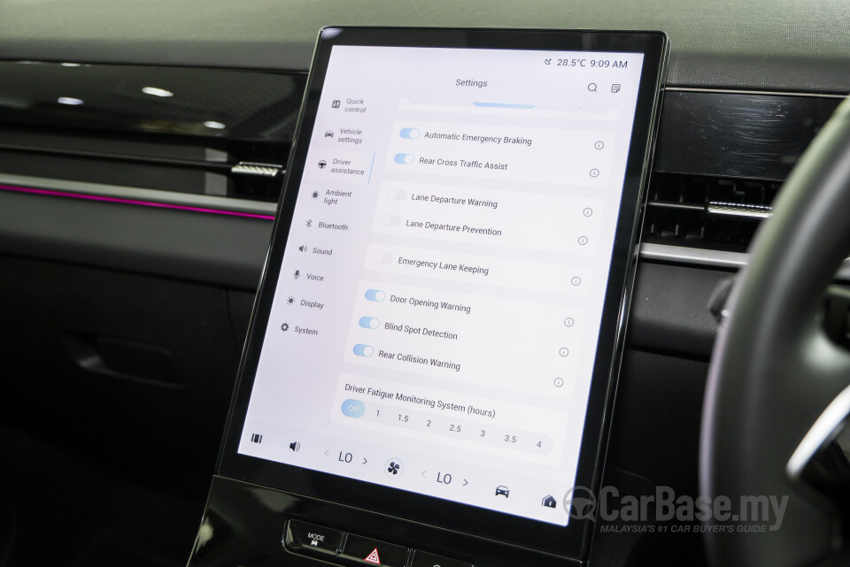 Omoda Jaecoo J5 Mk1 (2026) Interior