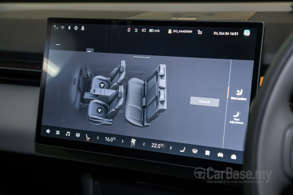 Zeekr X BX1E (2024) Interior