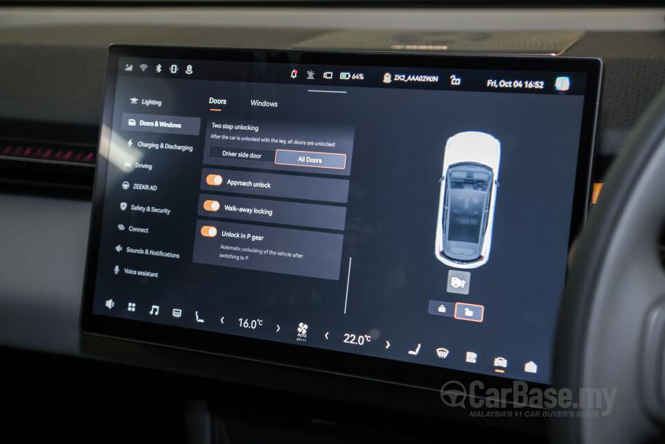 Zeekr X BX1E (2024) Interior