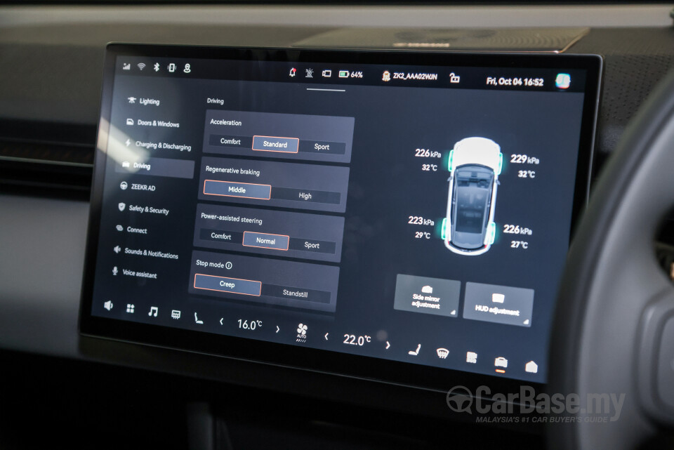 Zeekr X BX1E (2024) Interior