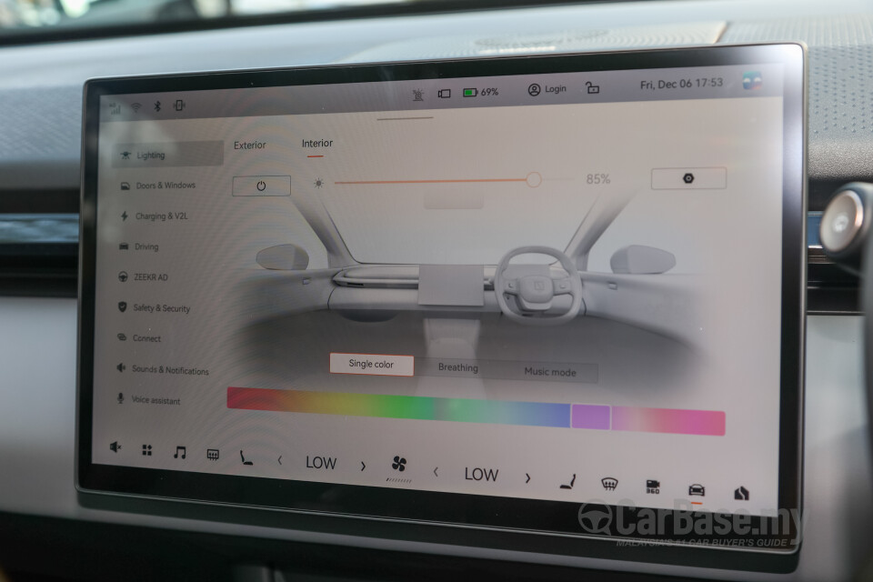 Zeekr X BX1E (2024) Interior