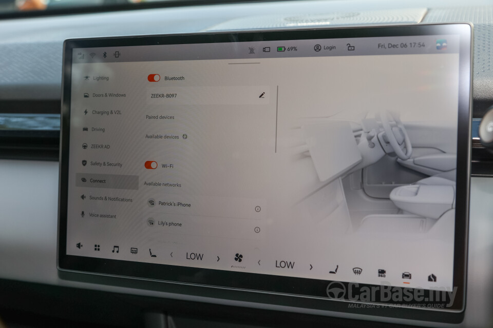 Zeekr X BX1E (2024) Interior