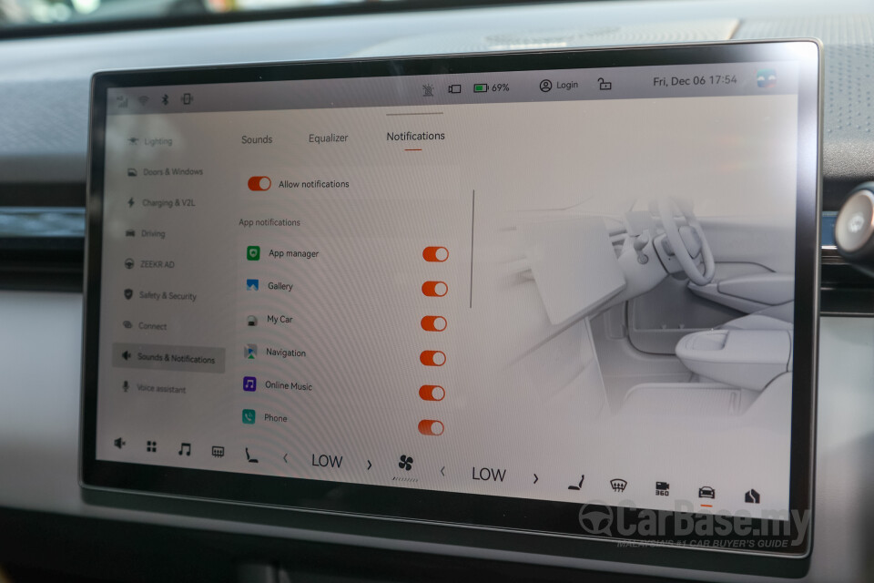 Zeekr X BX1E (2024) Interior